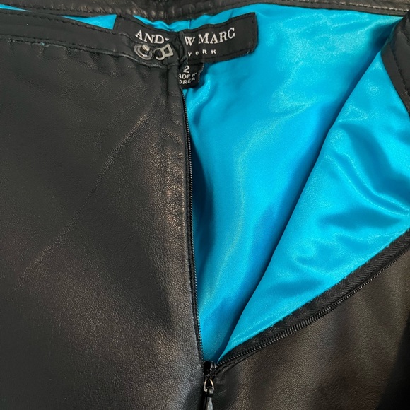 Brand new Andrew Marc leather pants! - Picture 3 of 6